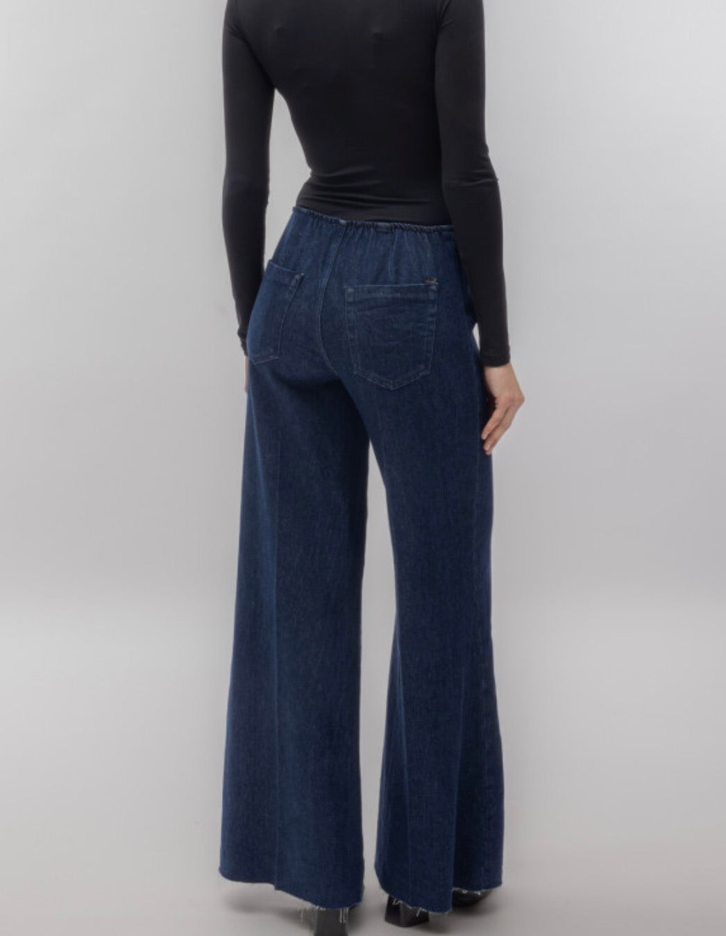 jeans CIGALA’s Elastic Waist Palazzo 257 TDSB42 1Y