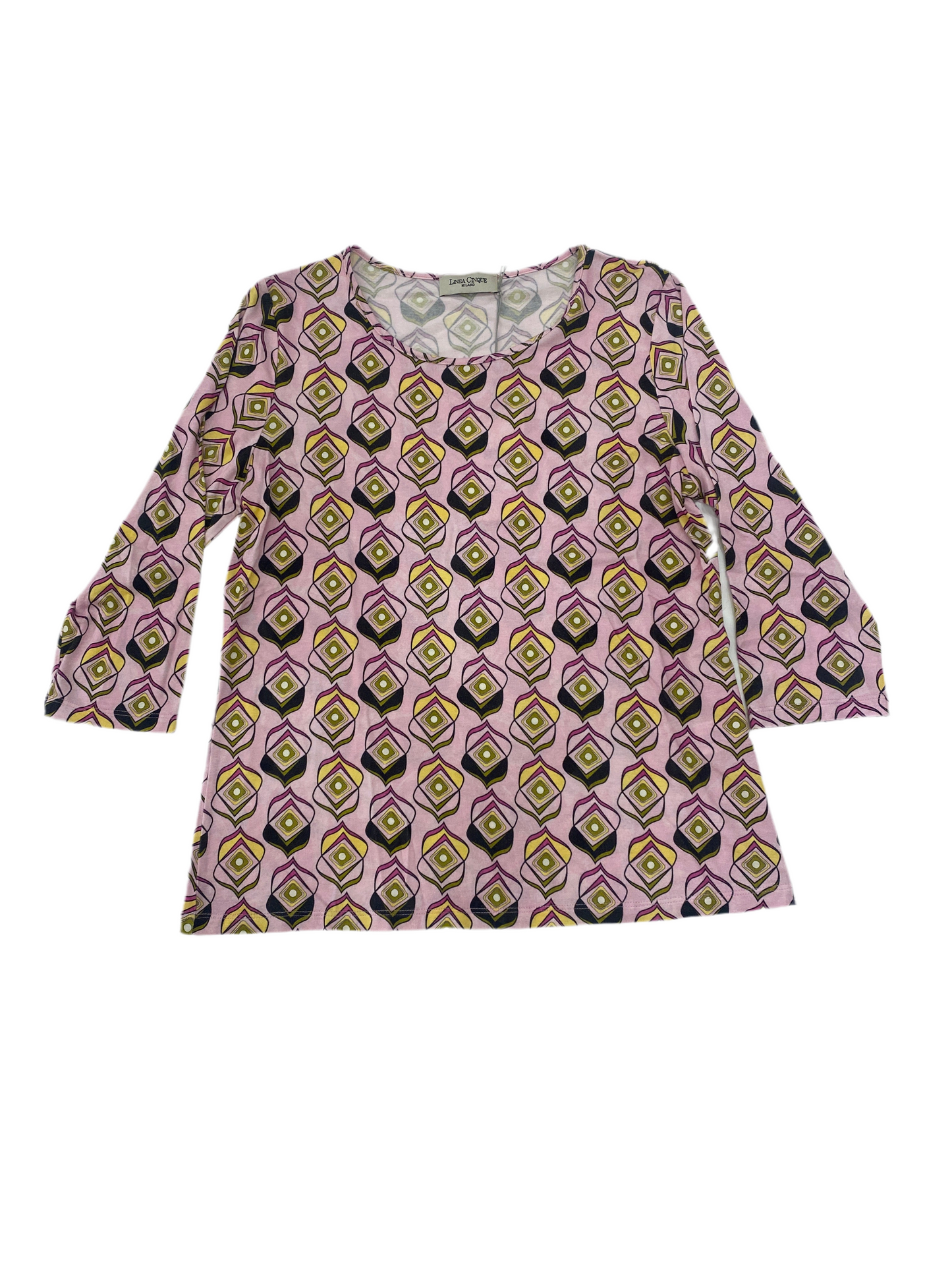 T SHIRT STAMPATA MAN 3/4 Linea Cinque