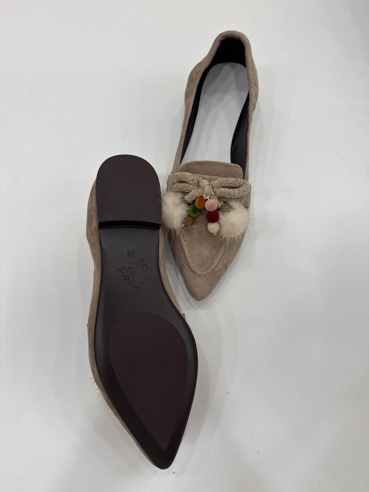 Mocassino in camoscio Miss Olivia