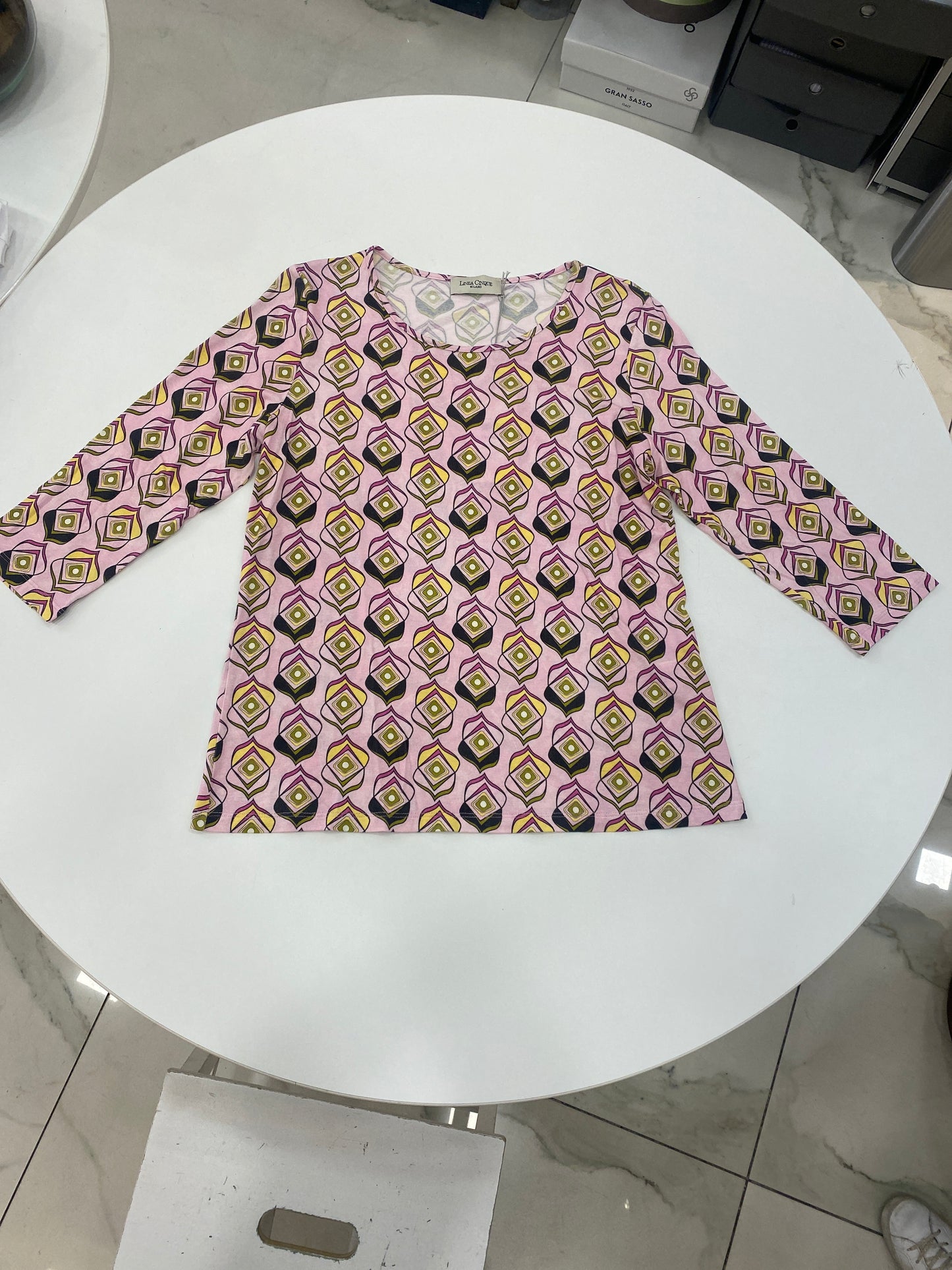 T SHIRT STAMPATA MAN 3/4 Linea Cinque