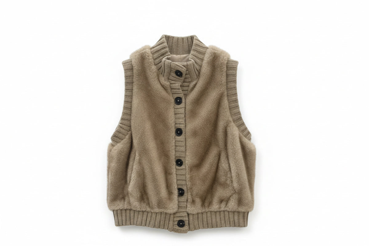 Gilet in ecopelliccia Anitie’