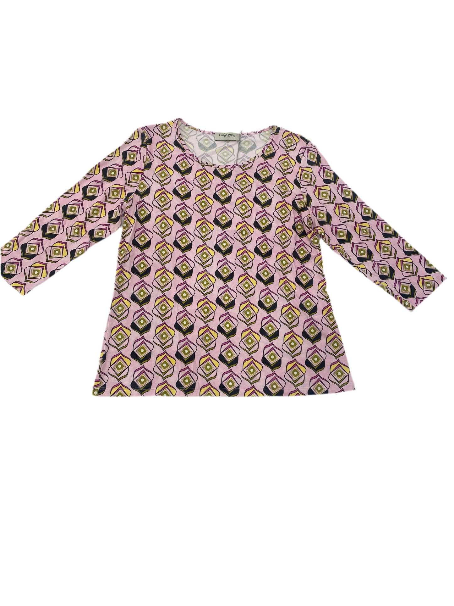 T SHIRT STAMPATA MAN 3/4 Linea Cinque