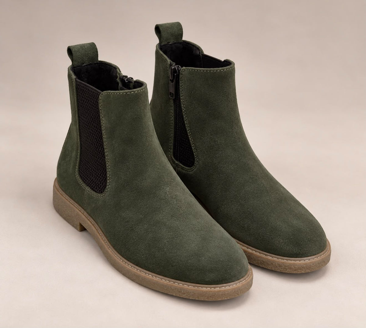 Stivaletto in camoscio